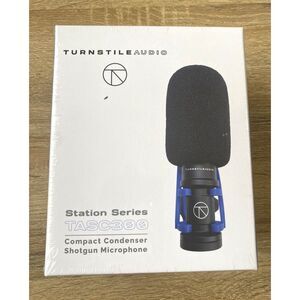 Turnstile Audio Station Series TASC300 Compact Condenser Shotgun Microphone NEW